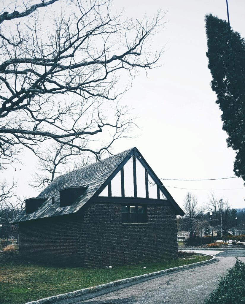 House With Black Roof